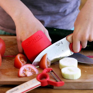 Opinel Le Petit Chef Childs' Knife, Guard, and Peeler Set Knives - Picayune Cellars & Mercantile