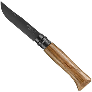 Opinel No. 08 Black Oak Folding Knife Knives - Picayune Cellars & Mercantile