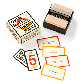 Overrated/Underrated Social Game Adult Fun & Games - Picayune Cellars & Mercantile