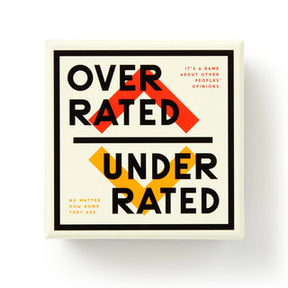 Overrated/Underrated Social Game Adult Fun & Games - Picayune Cellars & Mercantile