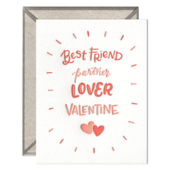 Partner Lover Valentine Card