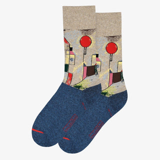 Paul Klee - Red Balloon Socks - Picayune Cellars & Mercantile