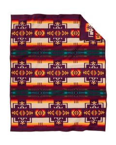 Pendleton Blanket - Chief Joseph Maroon
