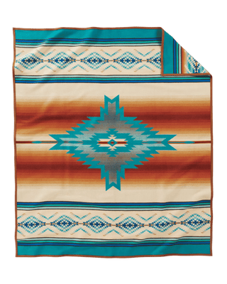 Pendleton Blanket Pagosa Springs - Turquoise Blankets - Picayune Cellars & Mercantile