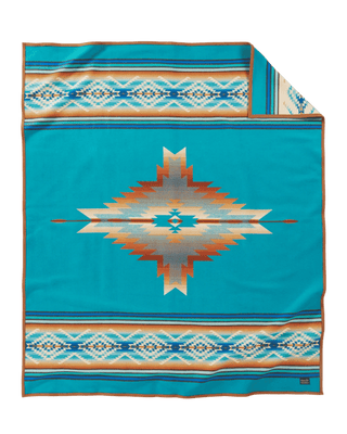 Pendleton Blanket Pagosa Springs - Turquoise Blankets - Picayune Cellars & Mercantile