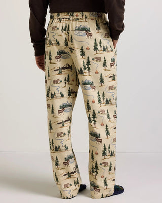 Pendleton Camp Print Flannel Pajama Pants Men's Apparel - Picayune Cellars & Mercantile