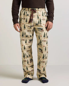 Pendleton Camp Print Flannel Pajama Pants