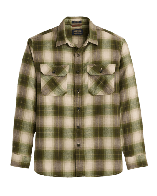 Pendleton Men's Burnside Plaid Flannel Shirt Men's Apparel - Picayune Cellars & Mercantile