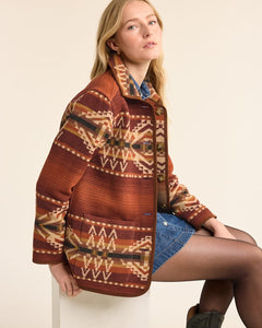 Pendleton Women's Reversible Wool Barn Coat