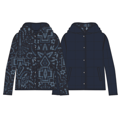 Pendleton Rock Creek Ikat Reversible Hoodie