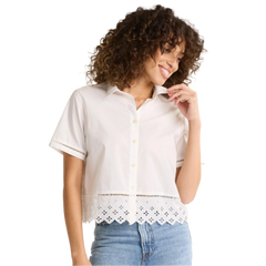 Pendleton Short Sleeve Eyelet Shirt