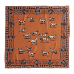 Pendleton Silk Scarf - Herd of Horses