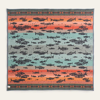 Pendleton Throw - Salmon Run Blankets - Picayune Cellars & Mercantile