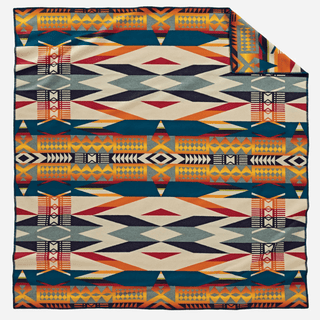 Pendleton Unnapped Blanket "Fire Legend" Sunset Blankets - Picayune Cellars & Mercantile