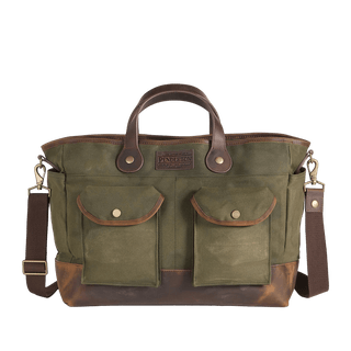 Pendleton Waxed Canvas Messenger Bag Olive Purses - Picayune Cellars & Mercantile