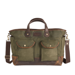 Pendleton Waxed Canvas Messenger Bag Olive