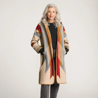Pendleton Women's Wyeth Trail Hooded Wool Coat Women's Apparel - Picayune Cellars & Mercantile