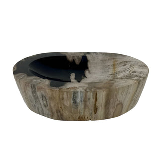 Petrified Wood Bowl Homegoods - Picayune Cellars & Mercantile