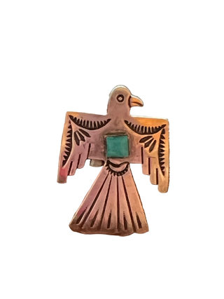 Sterling Silver & Turquoise Phoenix Ring
