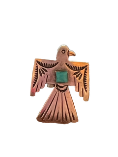 Sterling Silver & Turquoise Phoenix Ring
