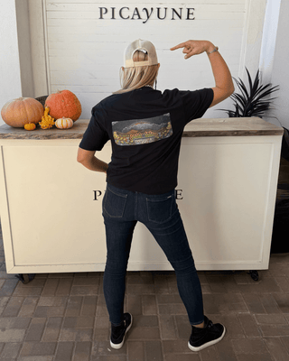 Picayune Starry Sky Carving T-shirt Apparel - Picayune Cellars & Mercantile