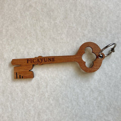 Picayune Wooden Keychain