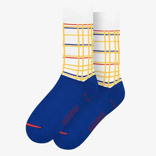 Piet Mondrian - New York City I Socks - Picayune Cellars & Mercantile