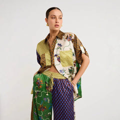 Printed Shirt & Pant Set