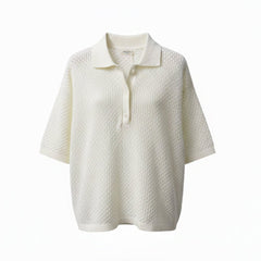 Relaxed-fit Knit Polo Shirt