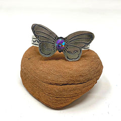 Rick Enriquez Stamped Butterfly Cuff
