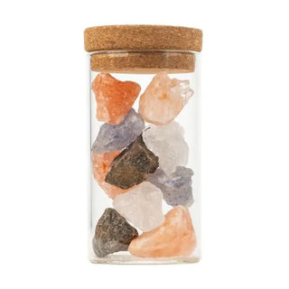 RIVSALT™ Rock Salt Tasters Pack in Glass Jar Packaged Foods - Picayune Cellars & Mercantile