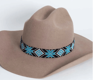 Sadie Beaded Hat Band Hats & Hair Accessories - Picayune Cellars & Mercantile