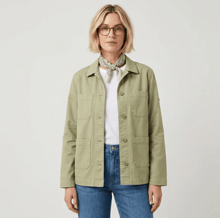 Saint James Alizé Worker Jacket Women's Apparel - Picayune Cellars & Mercantile