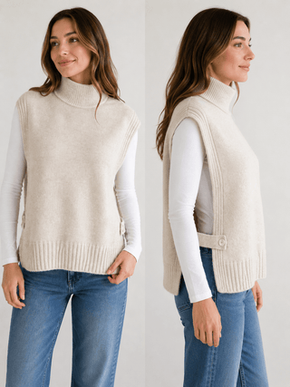 Saint James Ciboure Sweater Vest Women's Apparel - Picayune Cellars & Mercantile