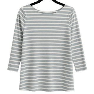 Saint James Garde-Conte III Striped Shirt with 3/4 Sleeve Women's Apparel - Picayune Cellars & Mercantile