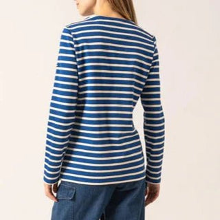 Saint James Minquilock Breton Striped Cotton Shirt Women's Apparel - Picayune Cellars & Mercantile