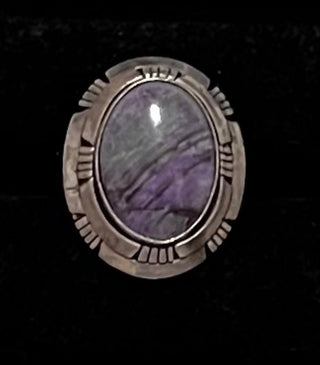 Scott Skeets Sugilite Ring Rings - Picayune Cellars & Mercantile