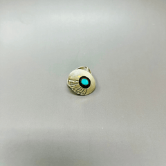 Shadow Box Ring With Turquoise