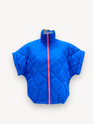Short - Sleeved Quilted Jacket Women's Apparel - Picayune Cellars & Mercantile
