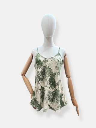 Silky Toile de Jouy Print Camisole Women's Apparel - Picayune Cellars & Mercantile