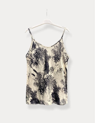 Silky Toile de Jouy Print Camisole Women's Apparel - Picayune Cellars & Mercantile