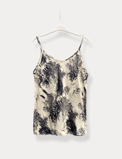 Silky Toile de Jouy Print Camisole