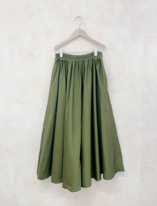 Solid Cotton Skirt Women's Apparel - Picayune Cellars & Mercantile