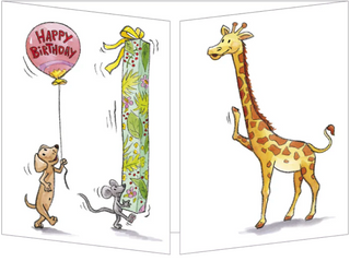 Trifold Card "Happy Birthday as Grand as You!"