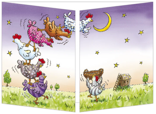 Trifold Card "Pick Up the Moon"