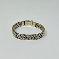 Sterling Silver Braided Bracelet