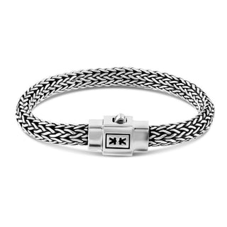 Sterling Silver Braided Chain Bracelet Bracelets - Picayune Cellars & Mercantile