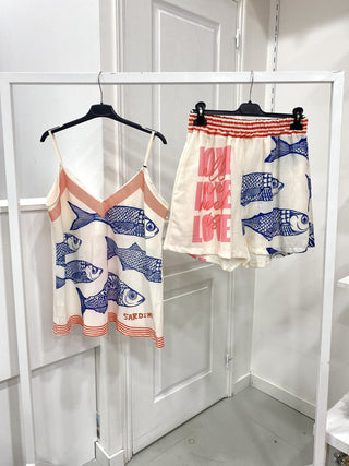 Summer Lounge Set Women's Apparel - Picayune Cellars & Mercantile
