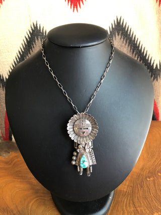 Sun Maiden Kachina Necklace Pendants/Necklaces - Picayune Cellars & Mercantile