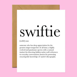Swiftie Definition Card Cards - Picayune Cellars & Mercantile